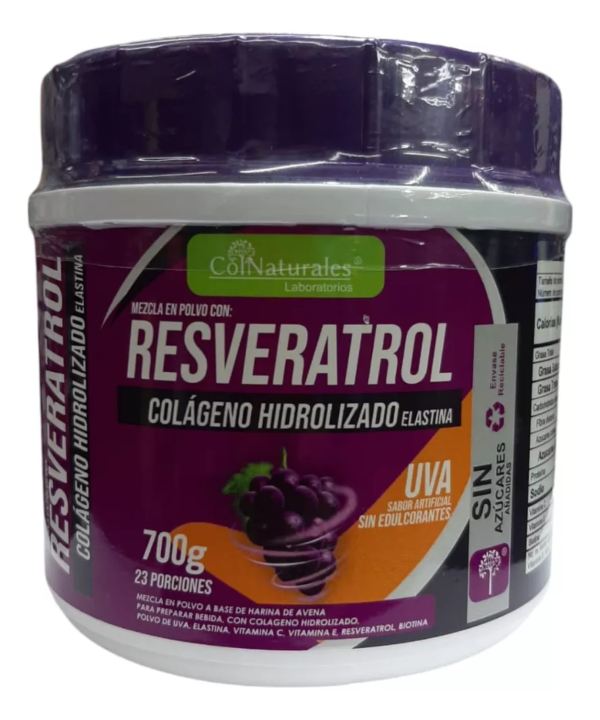 Resveratrol con Colágeno en Polvo