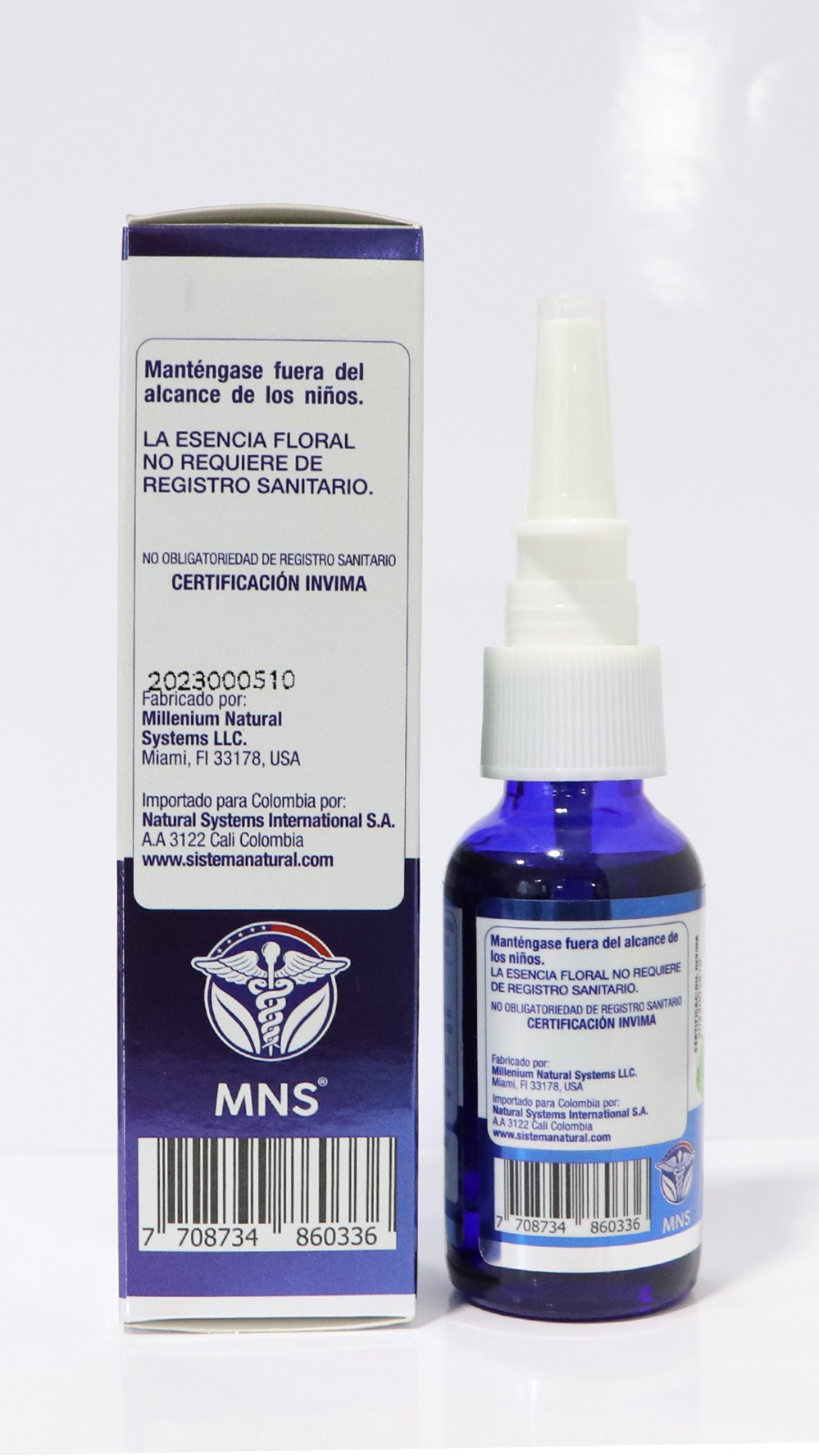 Esencia Floral para Alivio de Migrañas - Spray Nasal 30ml - Image 2