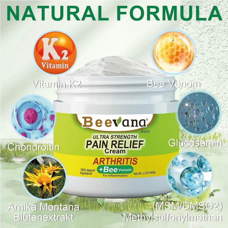Beevana crema dolores y articulaciones