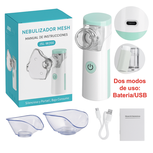 🫁 Nebulizador Mesh Inalámbrico - Image 2