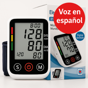 ❤️‍🩹Tensiómetro de Brazo con Voz en Español