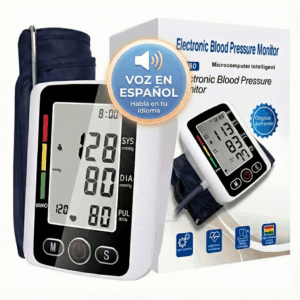 ❤️🩹Tensiómetro de Brazo con Voz en Español Original - Gratis guía de uso🎁