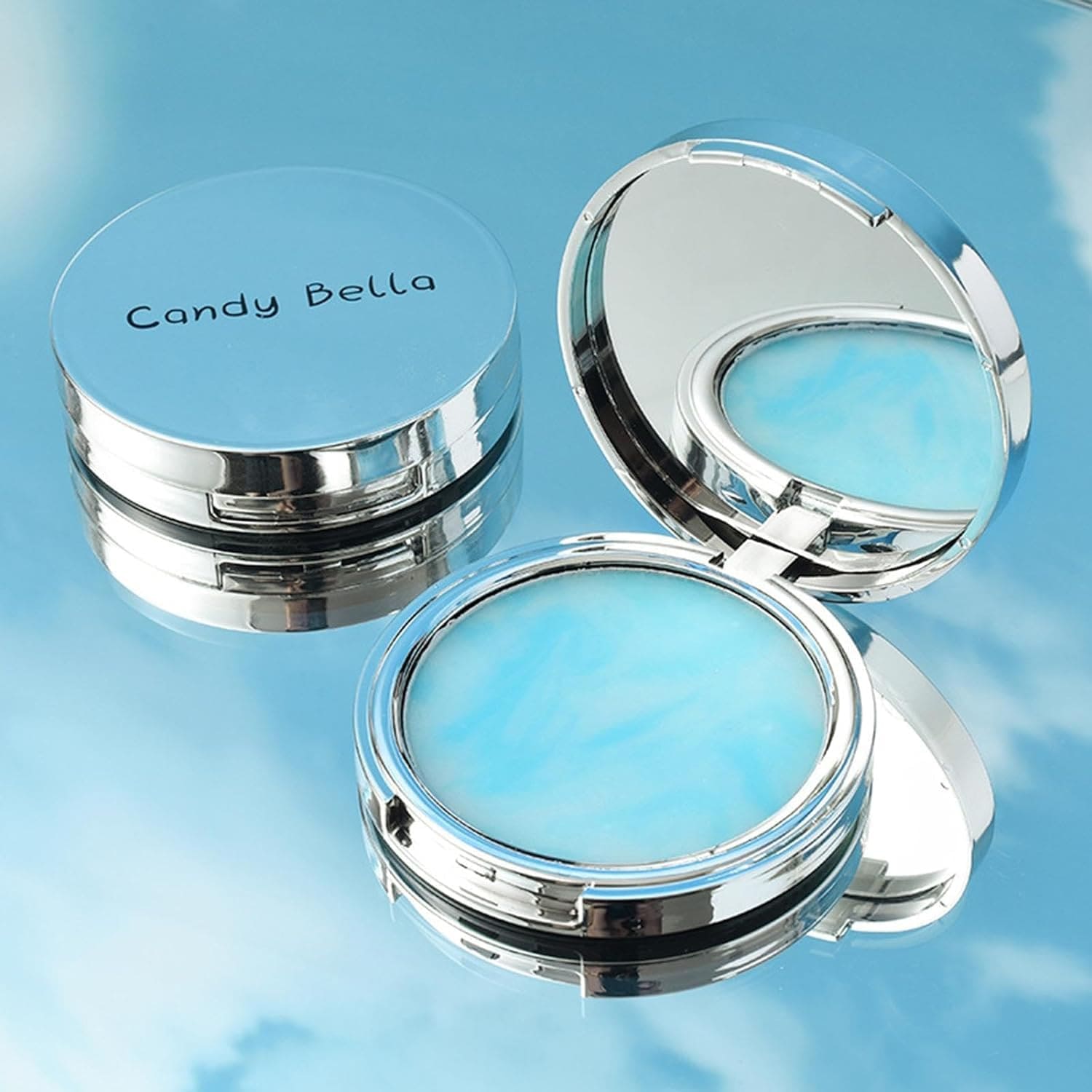 ✨ Candy Bella – Polvo Prensado Mate para Control de Brillo