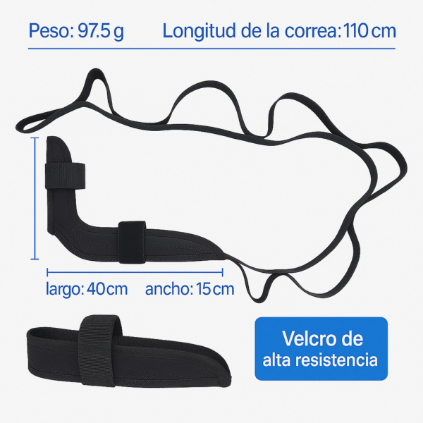 🧘‍♀️ Banda de Estiramiento Multifuncional para Yoga y Rehabilitación - Image 2
