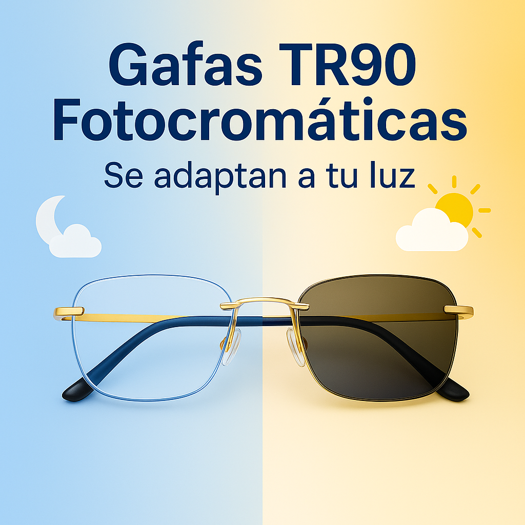 🕶️ Gafas TR90 Fotocromáticas Inteligentes – Estuche Gratis 🎁