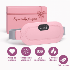 🌸🔥 Masajeador Banda para Cólicos Menstruales 🔥🌸