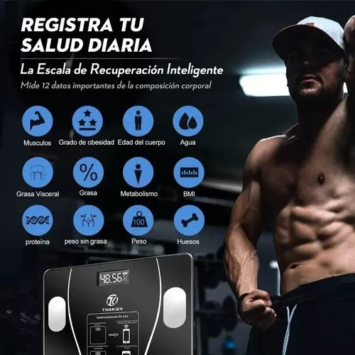 ⚖️ Balanza Inteligente Bluetooth 180 kg – ¡Resultados en 5 s! 📱 - Image 2