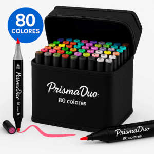 Marcadores Doble Punta x80🎨✨