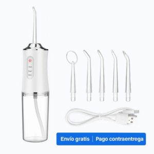Irrigador Oral Recargable — Sonrisa limpia donde el cepillo no llega 💦