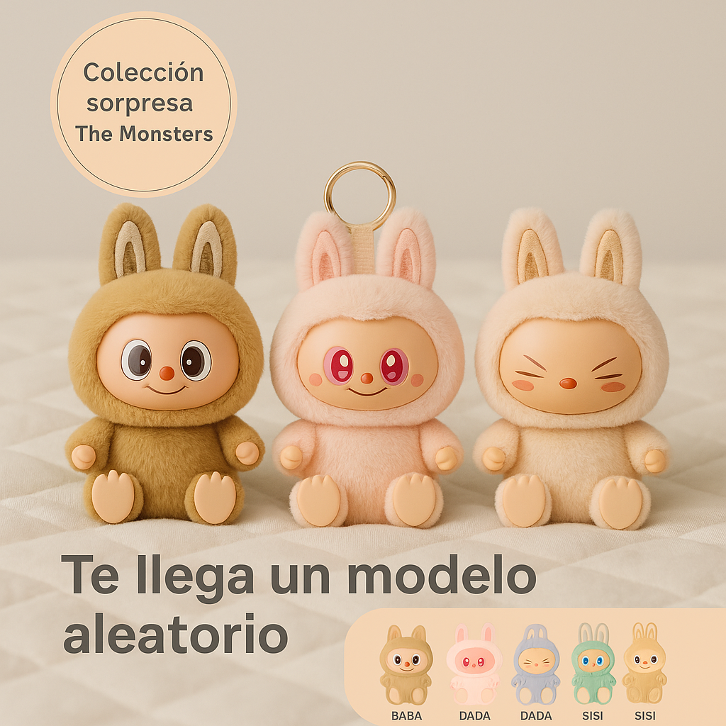 🧸 Llavero de Peluche “The Monsters” Labubu