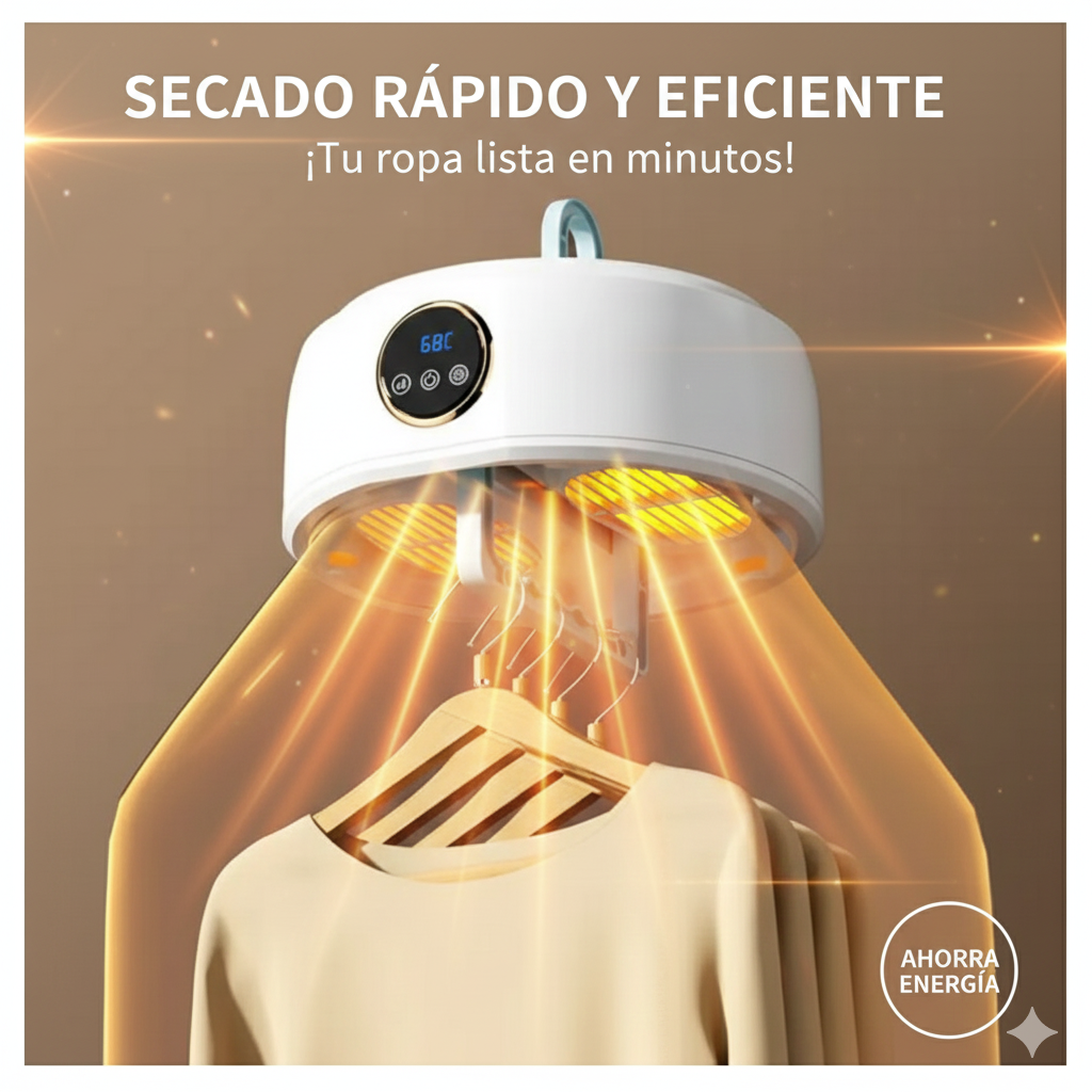 🌀 Secadora de Ropa Eléctrica Portátil 5 en 1