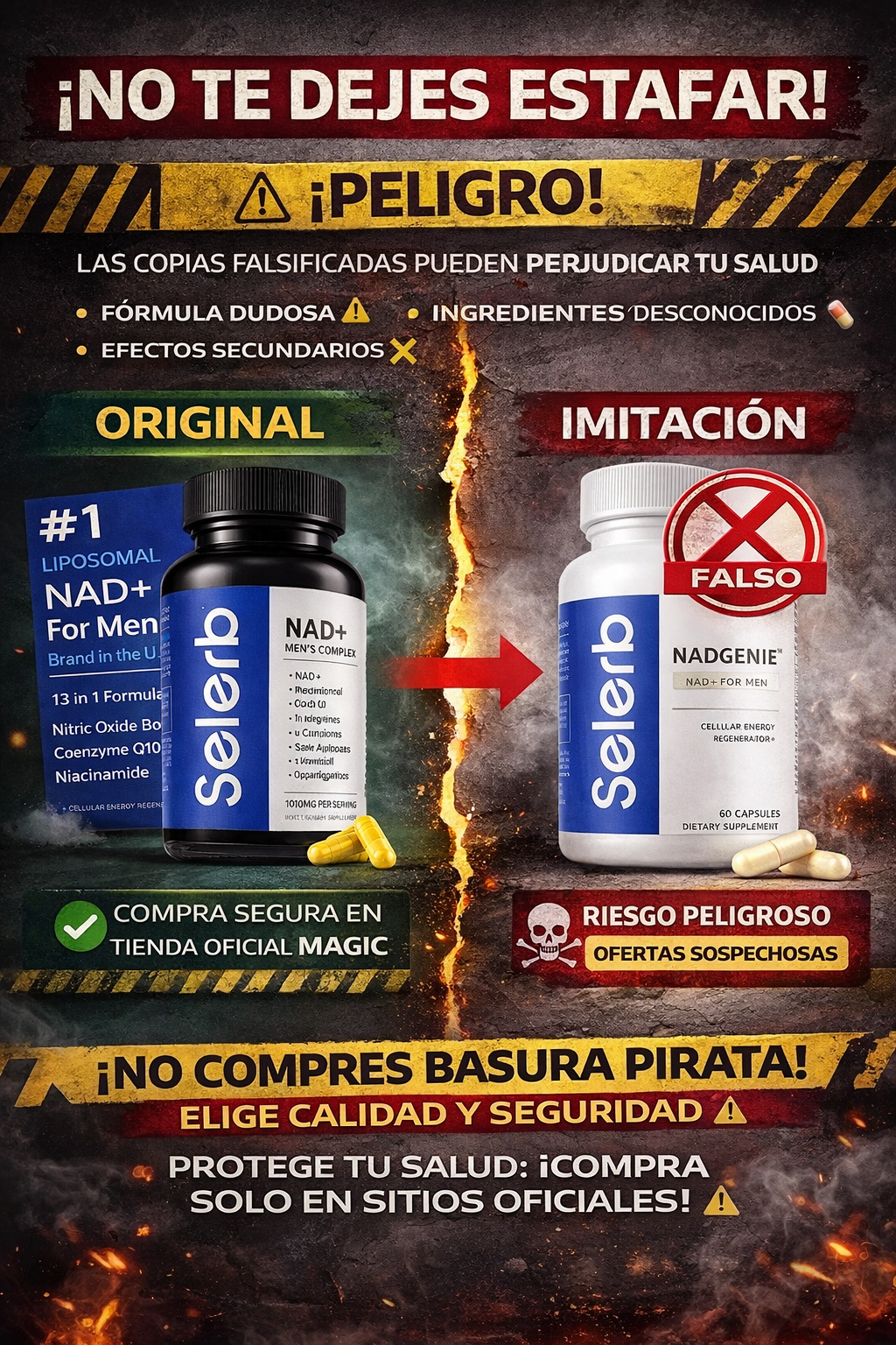 SELERD NAD+ For Men Complex