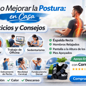 Cómo Mejorar la Postura en Casa (Ejercicios y Consejos)