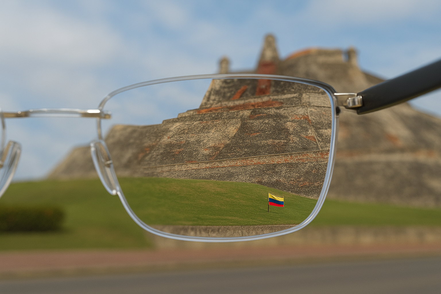 Gafas fotocromáticas en uso - Damaju