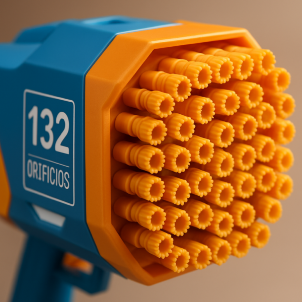 Lanzador de Burbujas Automático 132 Orificios