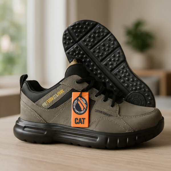Zapato Caterpillar Gris Sin Puntera - Estilo y Comodidad