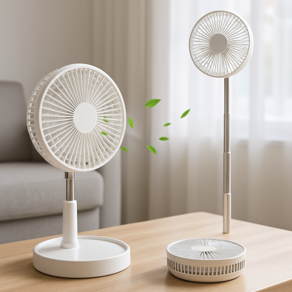 Ventilador Plegable Recargable Silencioso