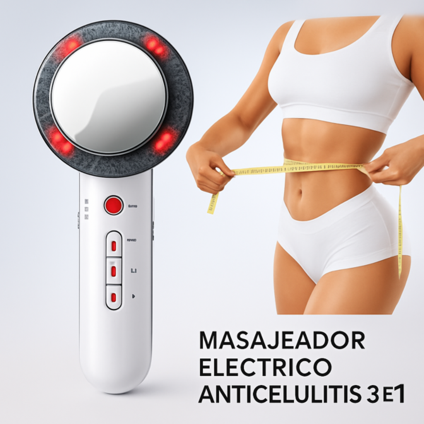 Masajeador Eléctrico Anticelulitis 3 en 1