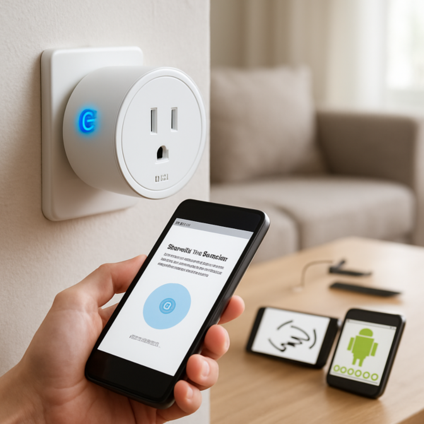 Enchufe Inteligente BSD01 para Hogar Moderno