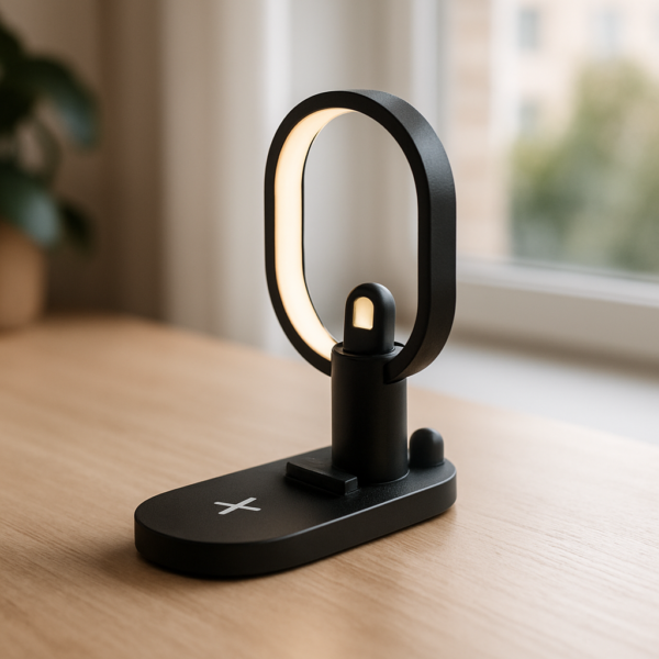Cargador Inalámbrico AY-41 4 en 1 con LED
