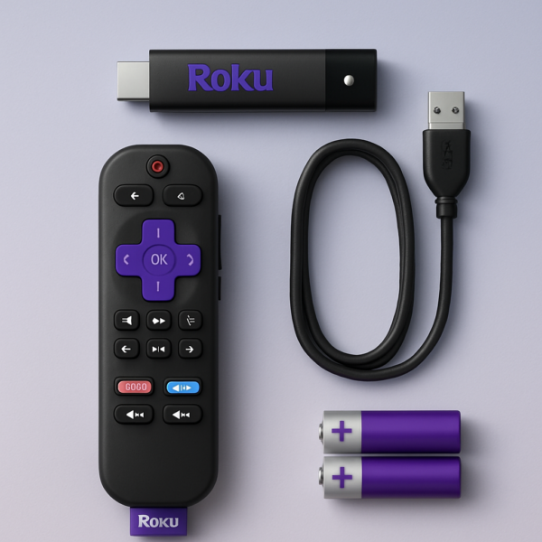 Roku Streaming Stick 2025 HD/FHD con control de voz