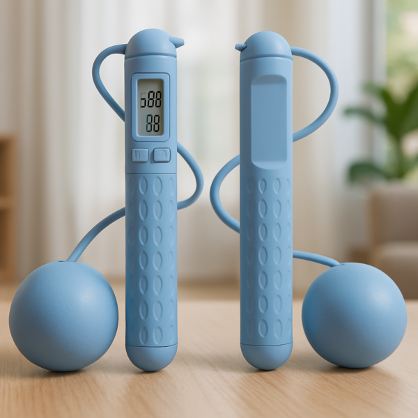 Cuerda para saltar con contador digital