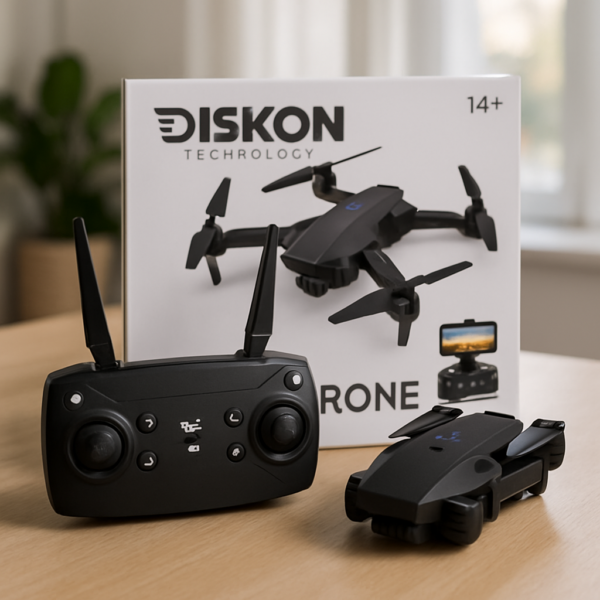 Dron DK07 Pro con Cámara 1080P - Plegable y Compacto