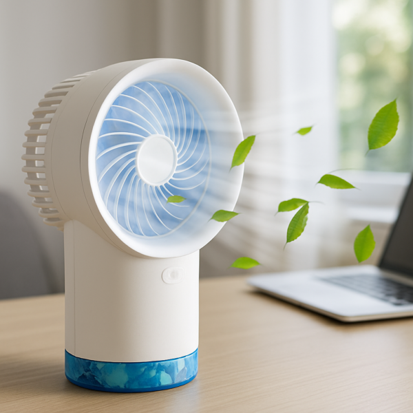 Mini Ventilador Difusor Portátil, eficiente y compacto