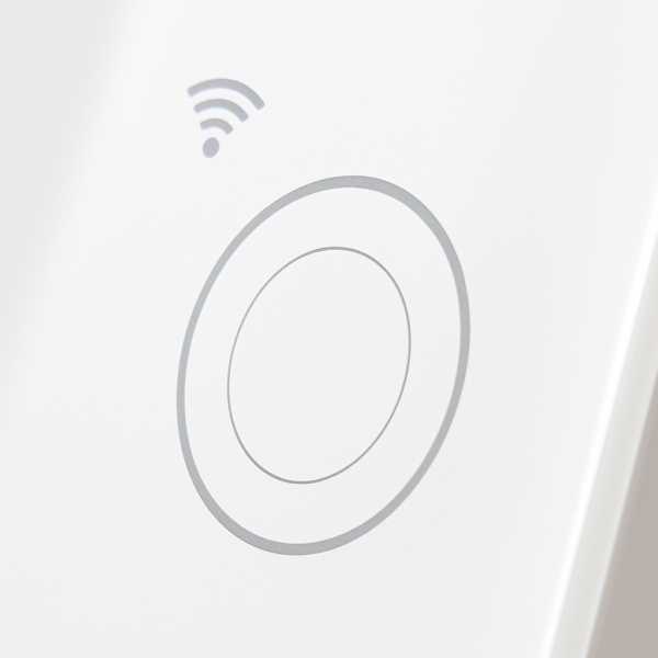 Interruptor inteligente WiFi para hogar moderno