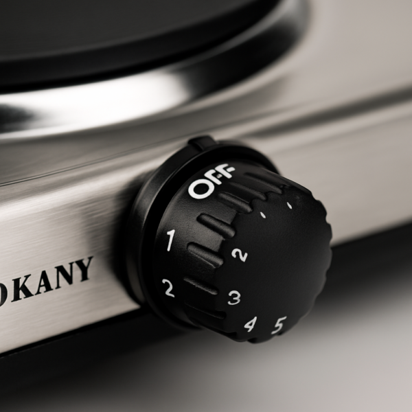 Estufa Eléctrica 2 Puestos Sokany - Compacta y Versátil