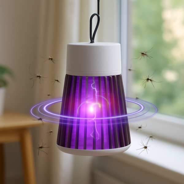Lámpara Antimosquitos UV Silenciosa y Efectiva