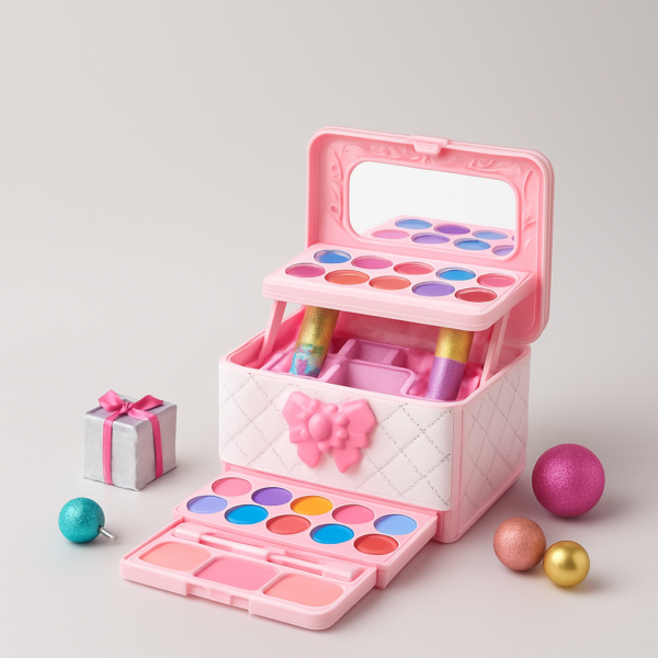 Estuche de Maquillaje Mágico para Niñas 🌟