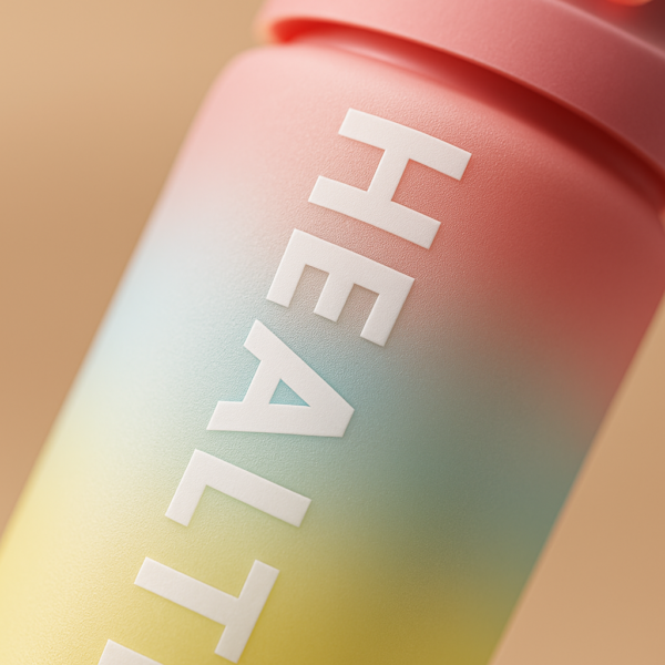 Botella de Agua Deportiva Motivacional