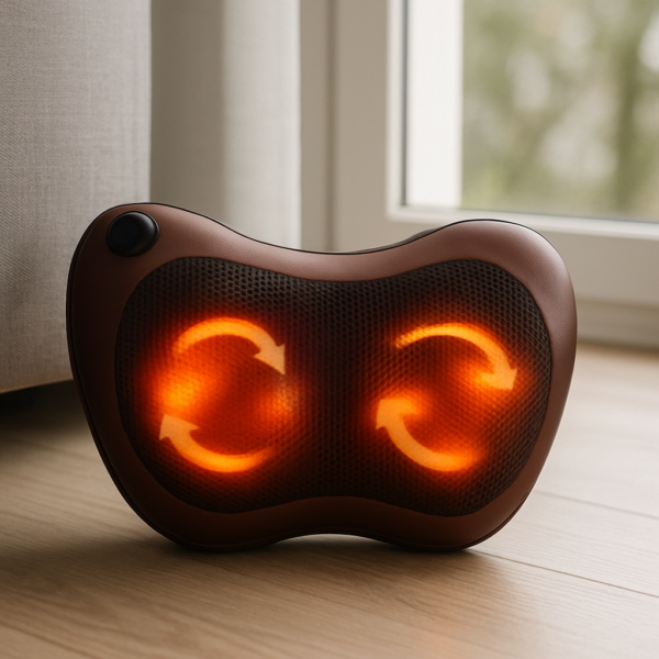 Masajeador de Cuello y Espalda con Calor LED
