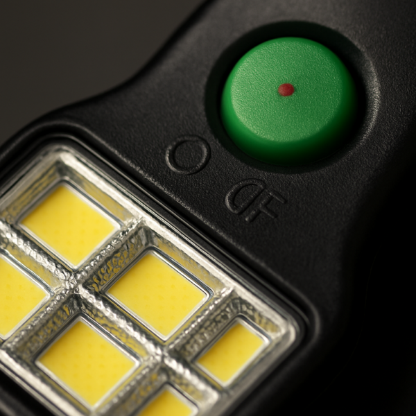 Lámpara Sensor Solar LED con Luz Ajustable