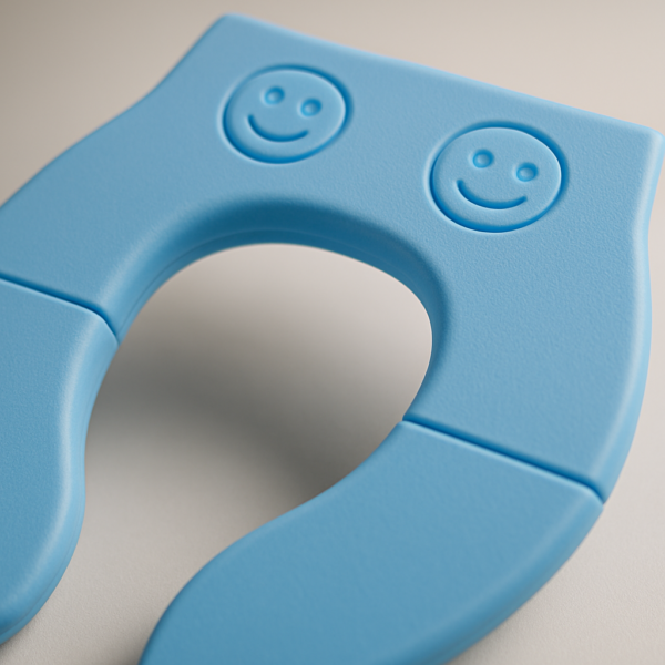 Asiento de Inodoro Portátil Infantil Plegable