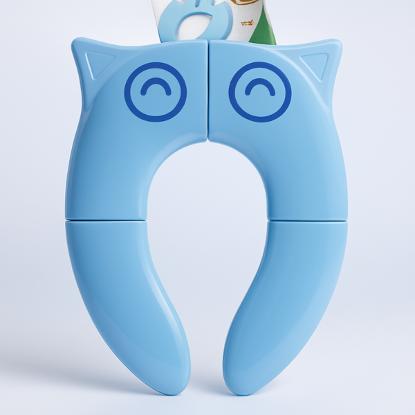 Asiento de Inodoro Portátil Infantil Plegable