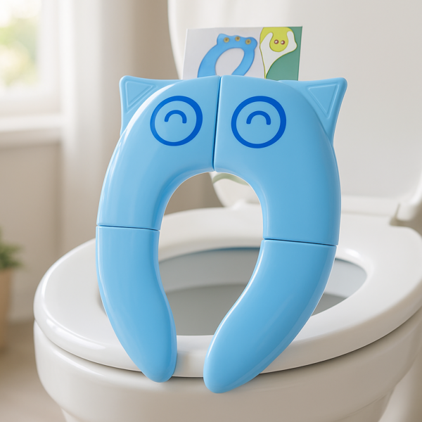 Asiento de Inodoro Portátil Infantil Plegable