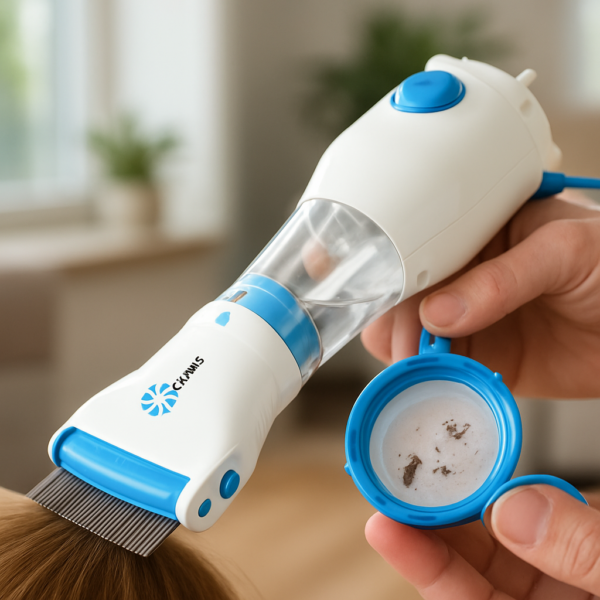 Peine eléctrico para eliminar piojos sin químicos