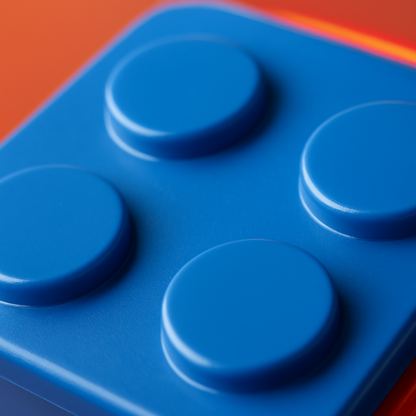 Lonchera estilo LEGO apilable y segura
