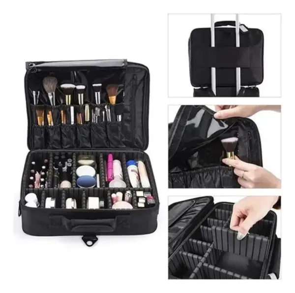 Cosmetiquera Grande para Maquillaje y Accesorios
