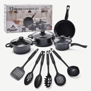 Juego de Ollas de Cocina x 13 Piezas – Comodidad y Estilo