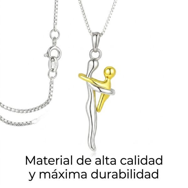 Collar Mamá e Hijo Abrazo Amor Infinito