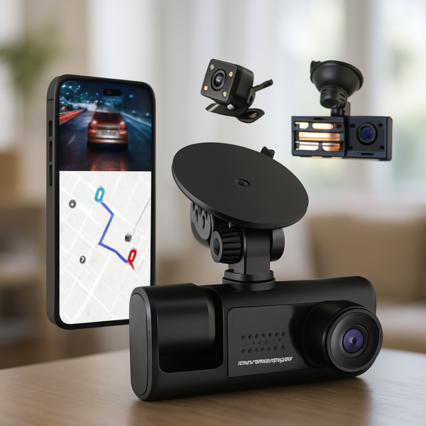 Cámara Dash Cam con integración para smartphone