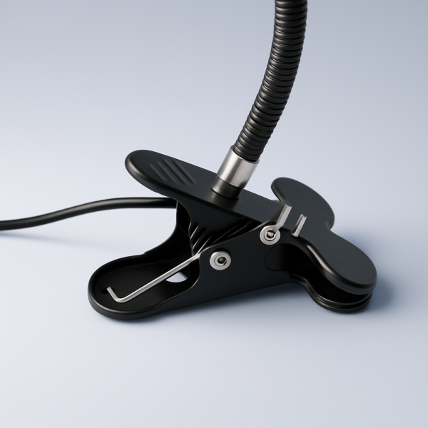 Lámpara LED flexible con pinza USB