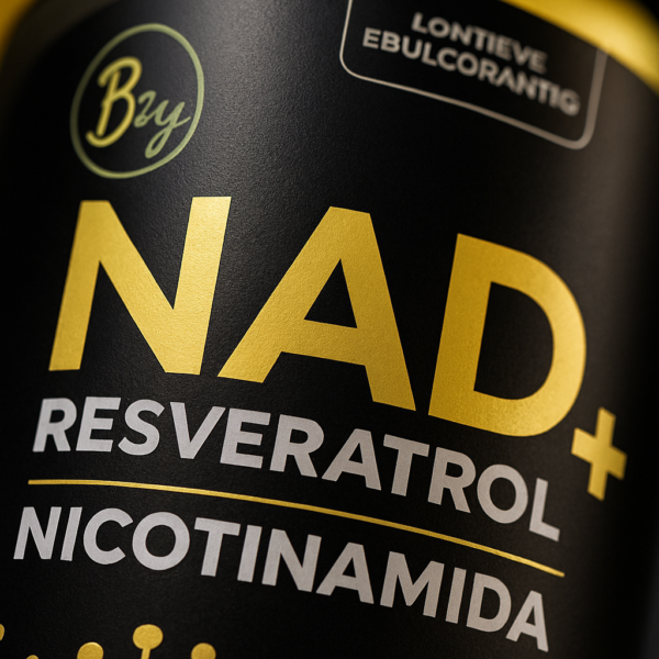 Suplemento NAD+ Resveratrol Nicotinamida x100