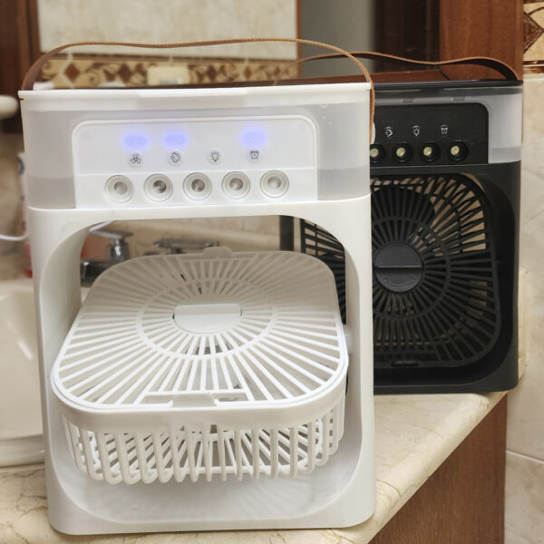 Ventilador Humidificador Multifuncional Portátil