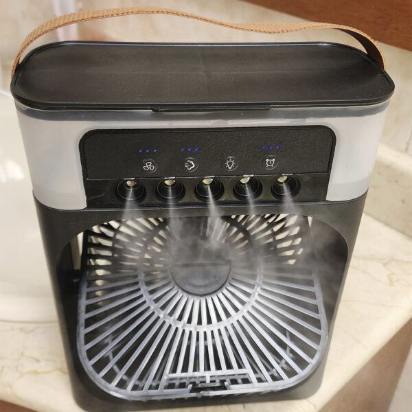 Ventilador Humidificador Multifuncional Portátil
