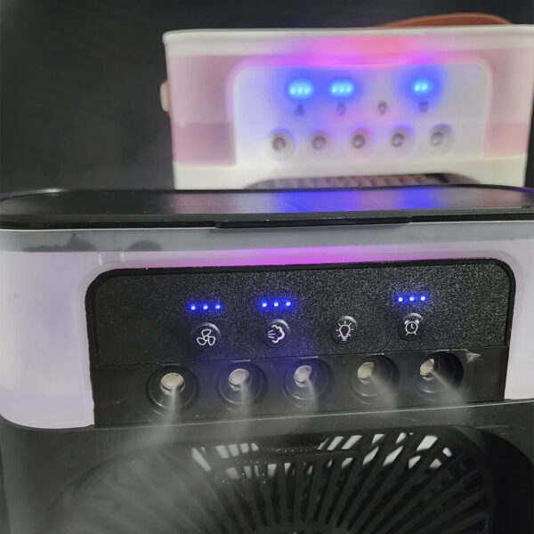 Ventilador Humidificador Multifuncional Portátil