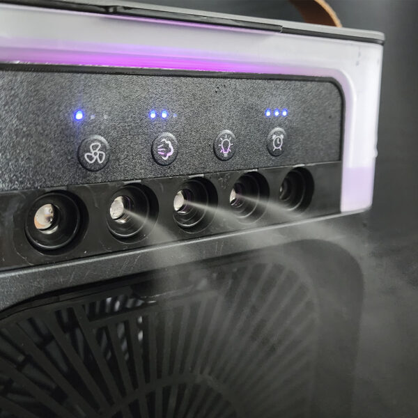 Ventilador Humidificador Multifuncional Portátil